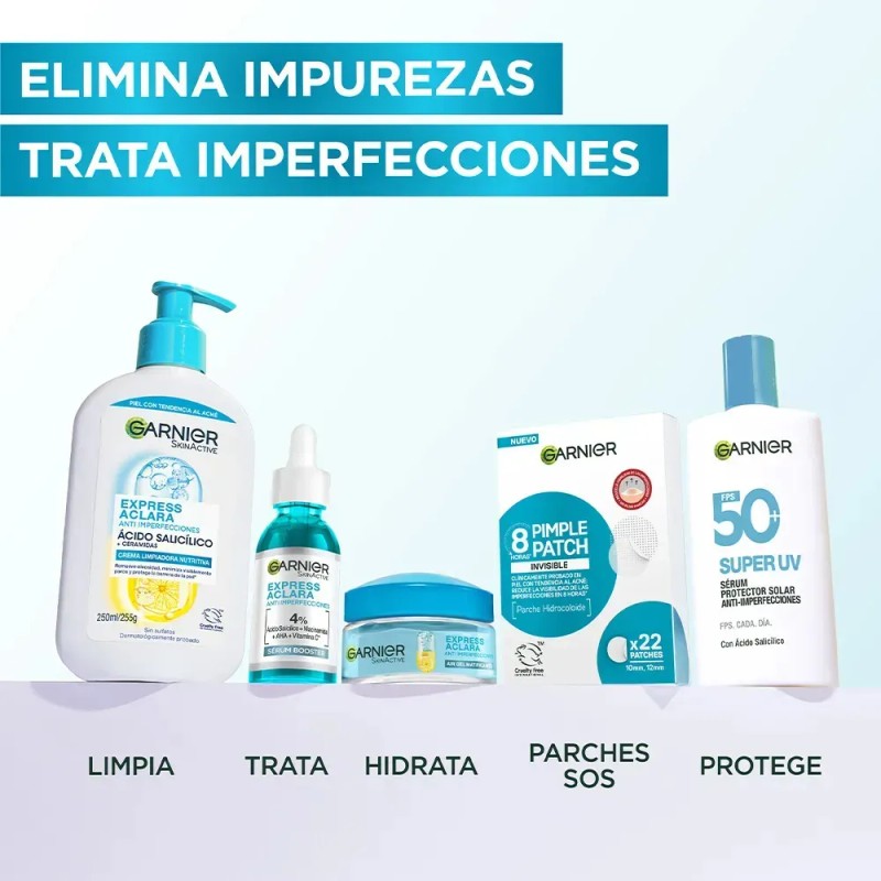 Pimple Patch Invisible Anti Imperfecciones Garnier 22 unidades