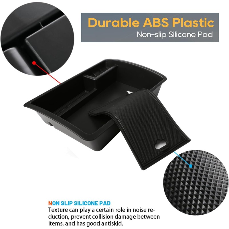 Jinmanyuan Center Console Organizer Tray Compatible with Genesis GV80 2021