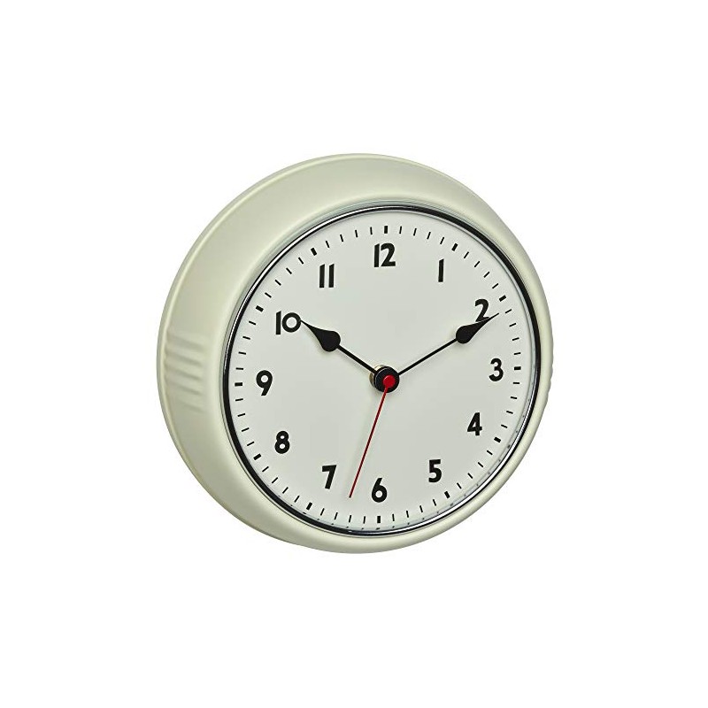 TFA Dostmann Retro Radio-Controlled Wall Clock 60.3541.09 Vintage Clock Analogue
