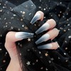 Cimenexe Gradient Press on Coffin Nails Square Head Artificial Nails
