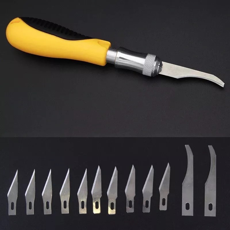 WXLY 15PC Blades Carving Knife Engraving Wood Cutting Hobby fruit