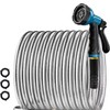 Garden Hose 100FT, Water Hose with 10 Function Nozzle, Garden