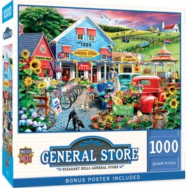 MasterPieces 1000 Piece Jigsaw Puzzle for Adults, Family, Or Youth - Pleasant Hills General Store - 19.25"x26.75"