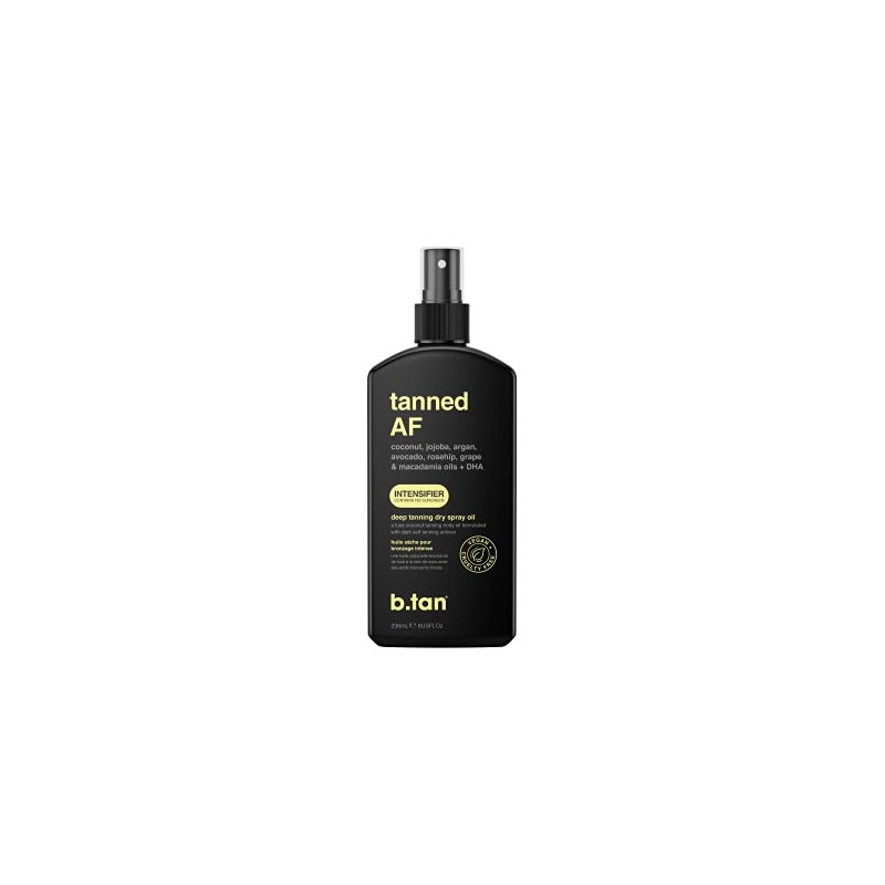 B.Tan Tanned AF Intensifier Dry Tanning Oil For Unisex 8