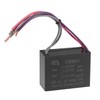 uxcell Ceiling Fan Capacitor CBB61 4.5/6/5uF 350V AC 5 Wires