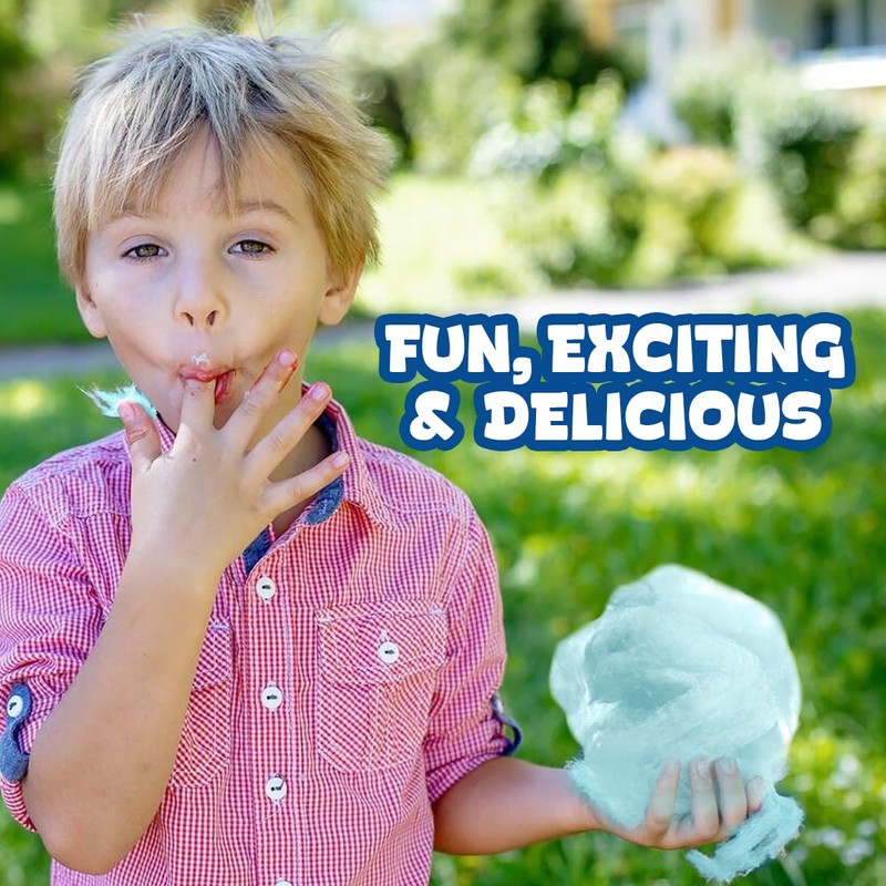 Cotton Candy 10 Pack, 10 Bags each 0.42oz, Blue Raspberry