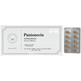 Dr. Meta 닥터메타 프리미엄 판토네신 500mg x 90정 판토텐산 나이아신 2개 / 써클 Dr. Meta Premium Pantothenicine 500mg x 90 Tablets Pantothenic Acid Niacin 2 Pieces / Circle