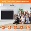 Rumlick Oxford Cloth Magnetic Fireplace Cover - 39" x 32",