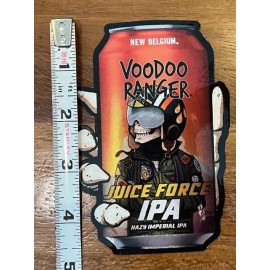 New Belgium Voodoo Ranger Juice Force IPA Foil Sticker - NEW