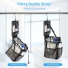 CUBETASTIC Mesh Shower Caddy Portable Quick Dry Hanging Toiletry Bag