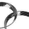 4 Pcs Air Outlet Cover Carbon Fiber Style Dashboard AC