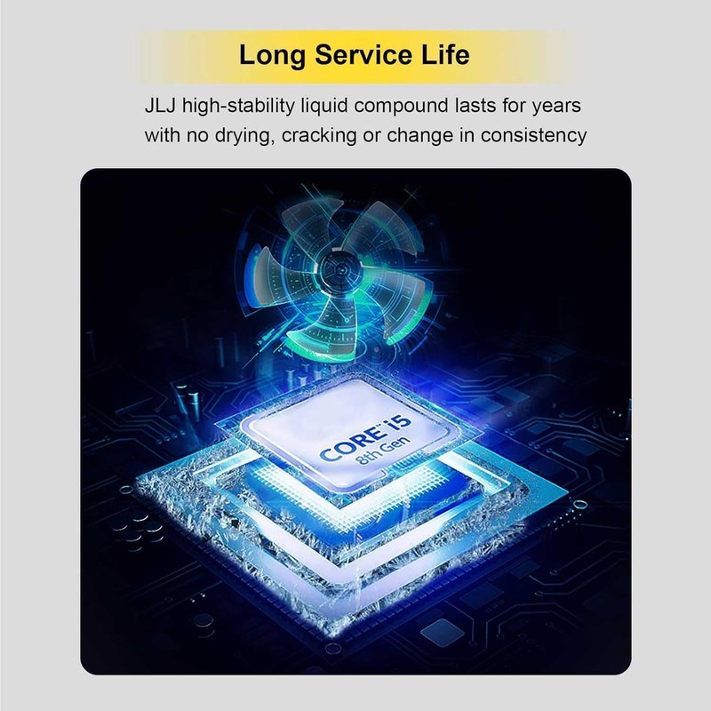 JLJ Thermal Paste, 6g CPU Paste Thermal Compound Paste Heatsink