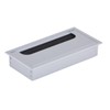 HOOZ 4 x Cable Grommet Desk, 160 cm Aluminium Cable