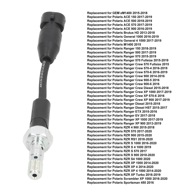 Brake Pressure Line Switch 4014225 ATV Accessories Replacement for Polaris