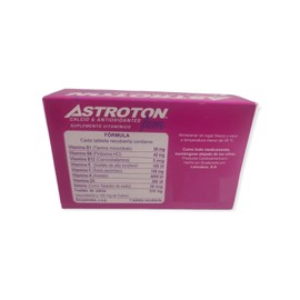 Astroton Fem: Nutritional Support for Women's Health with Calcium and Antioxidant 30 Tablets