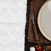 Operitacx Plush Table Runner White Faux Fur Table Runner, Christmas