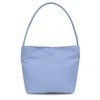 OULIGET Small Shoulder Bag Faux Leather, Stylish Tote Bag Hobo Handbags for Women,Underarm Purse with Magnetic Snap (Blue)