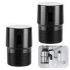 Nkiy Quen 2 Pcs 1-1/2 Inch NPT ABS in Line