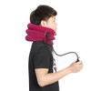 Portable Lightweight Inflatable U Shape Cervical Neck Stretcher Traction Device