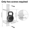 wutfuooo 2 Pack Invisible Floating Bookshelf for Wall Mounted, 4