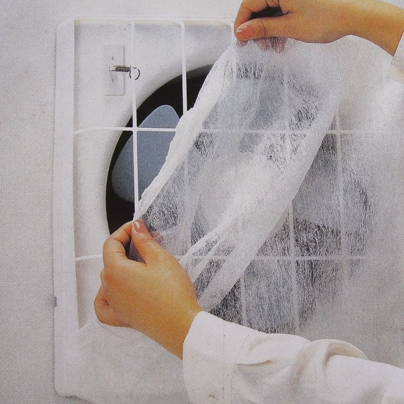 Replacement Ventilation Fan Filter, M-Shape, 3 Pack A-62