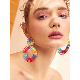 Boho Earrings for Women Trendy Boho Dangle Earrings Summer Earrings