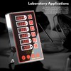 Commercial Kitchen Timer with 6 Channels, Professional LED Digital Timer
