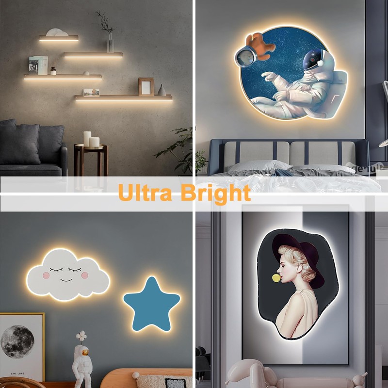 Lamomo LED Strip Lights, Tunable White Neon Rope Lights with
