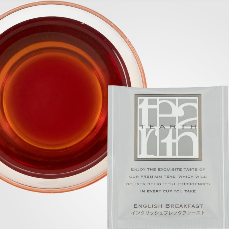TEARTH 4 Different Tea Set, Black Tea Earl Grey Tea