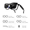 2 In 1 Magnetic Smart Glasses, Wireless Smart Glasses with
