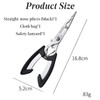 Fishing Scissors Pliers Stainless Steel Multi Tools,for Hook Remover Line