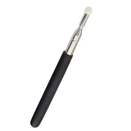 Dumero Telescopic Teaching Pointer for Teachers, 1 Pack Black Pointer with Felt Tip for Infrared Whiteboards Only, Extendable Handheld Presenter for Classroom, Blackboard, Display – 39 Inch Length