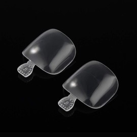 YIMART 500Pcs Fake Toenail Tips Set Nail Art Toe Decoration Full Cover False Toe Nail Tips for DIY Salon Foot Manicure Sticker Tools (Natural)