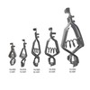 Gardner Bender 14-510 10 Amp Battery Charging Clips, 4-Pack