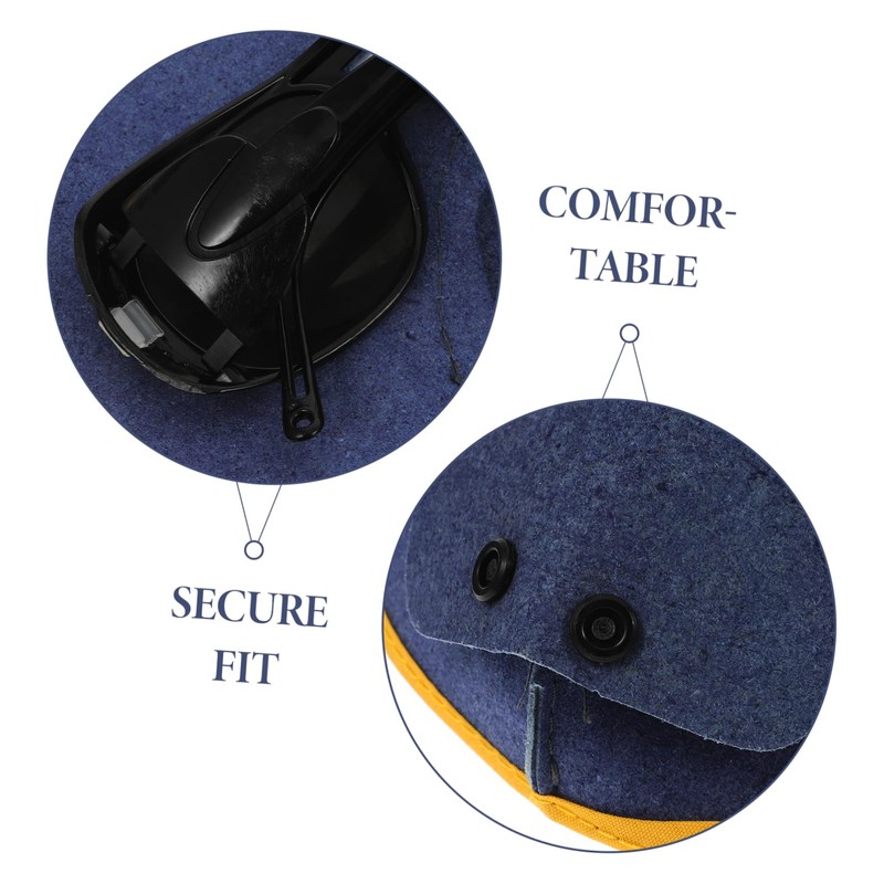 LALAFINA Welding Helmet with Adjustable Strap Cowhide Construction Stylish Design