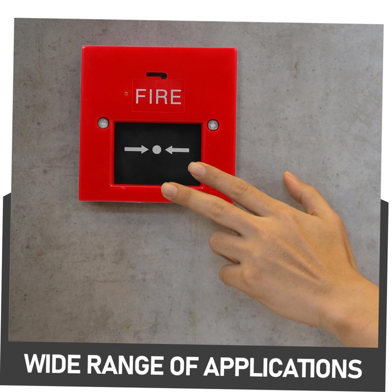 Zerodeko Wired Emergency Alarm Button Glass Break Safety Device for