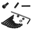 M3 Screws Set, 810 Pieces Threaded Screws Nuts Washers Set,