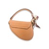 Doe a Dear Brown Saddle Purse - Size: Small
