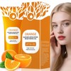 Orange Exfoliating Gel - Deep Cleansing Scrub for Face &