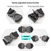 JUKMO Tactical Belt, Military Hiking Rigger 1.5" Nylon Web Work