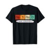 I Work Periodically Retired Chemistry Teacher Retirement T-Shirt