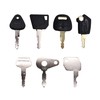 HiSport 7 Piece Equipment Key Set Compatible with Various Excavators,