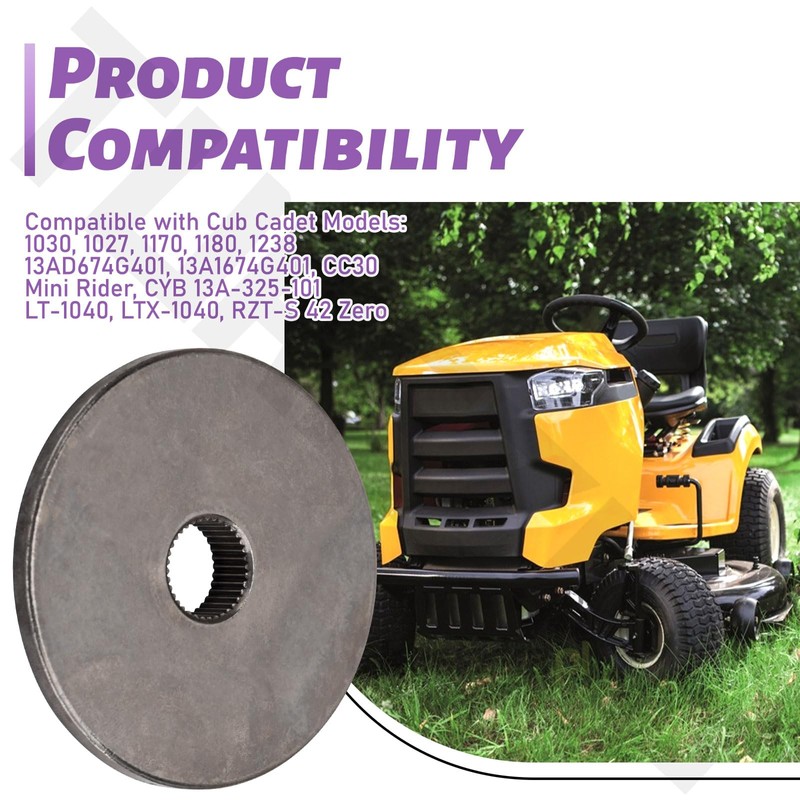 761-0202 Brake Disc Compatible with MTD Cub Cadet Craftsman RZT
