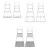 McCall's Misses' Pinafore Dress Sewing Pattern Kit, Code M8193, Sizes