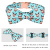 lionet paws Christmas Soft Cotton Bow Tie Dog Collar with