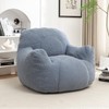 KEIKI 41" Oversized Bean Bag Chair with Removable Cover &