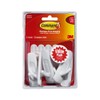 Command Medium Hooks, White, 24-Hook by Command