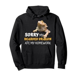Sorry My Bearded Dragon Ate My Homework Teacher Students Pullover Hoodie