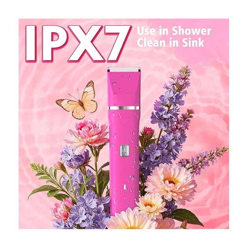 Unbranded Electric Razors for Women - IPX7 Waterproof Pubic Hair