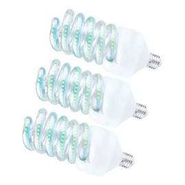 Importeek 3pz Foco Bombilla Lampara Luz Led Iluminacion Ahorrador 9w